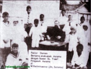 Fr. Van Loon With Children