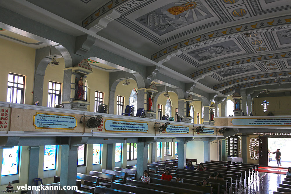 Church-interior-left - Marian Shrine of Graha Maria Annai 